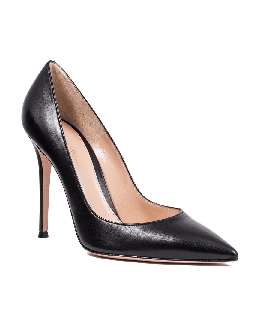 Shop Gianvito Rossi 105 Stiletto Pumps In Black