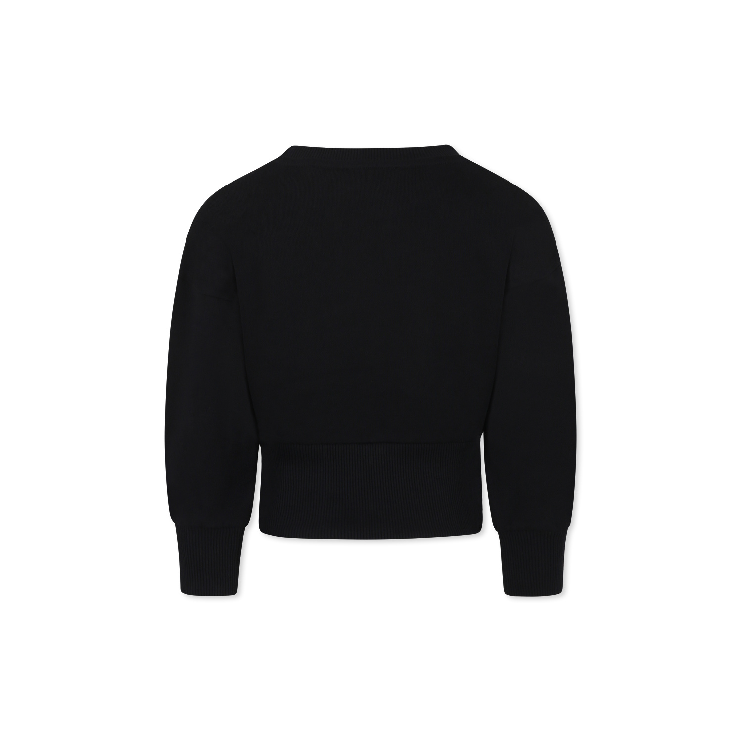 Shop Balmain Logo-print Sweatshirt In Black