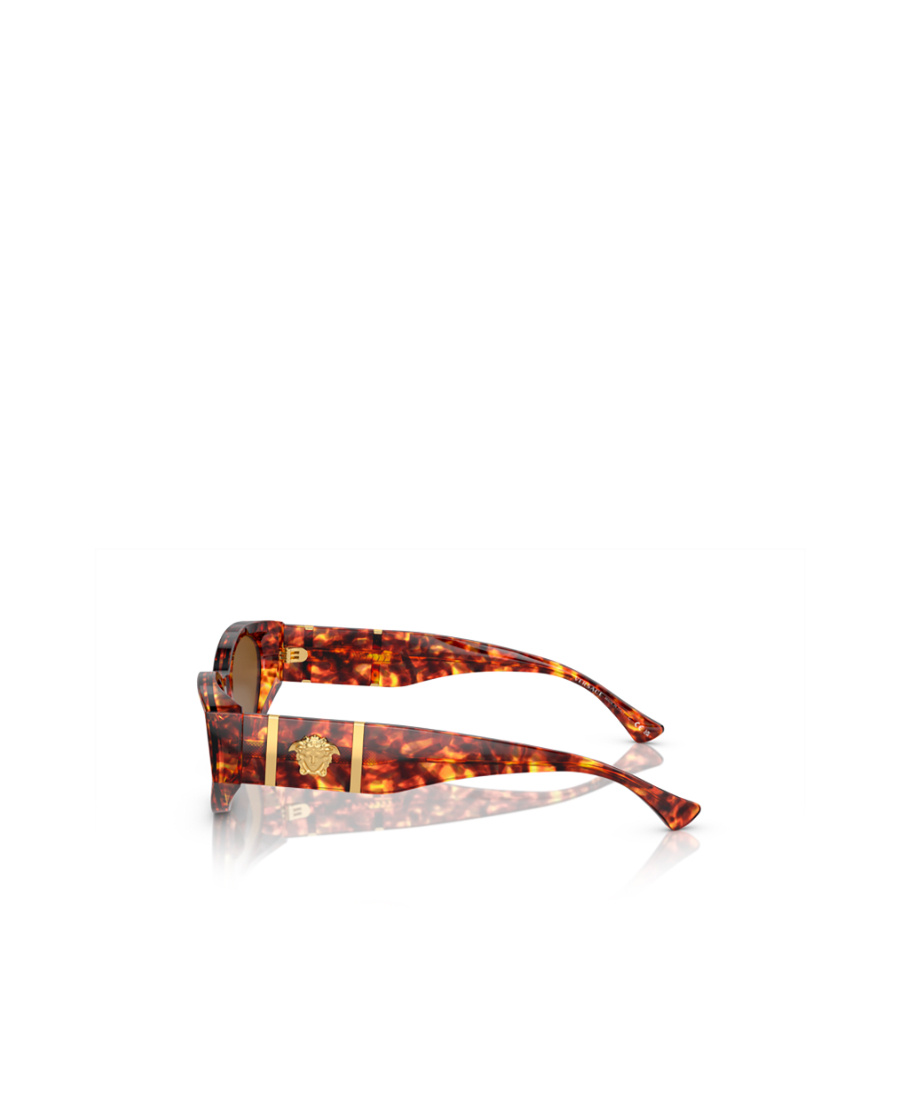 Versace Womens Brown Ve4454 Cat Eye-frame Acetate Sunglasses In Brown
