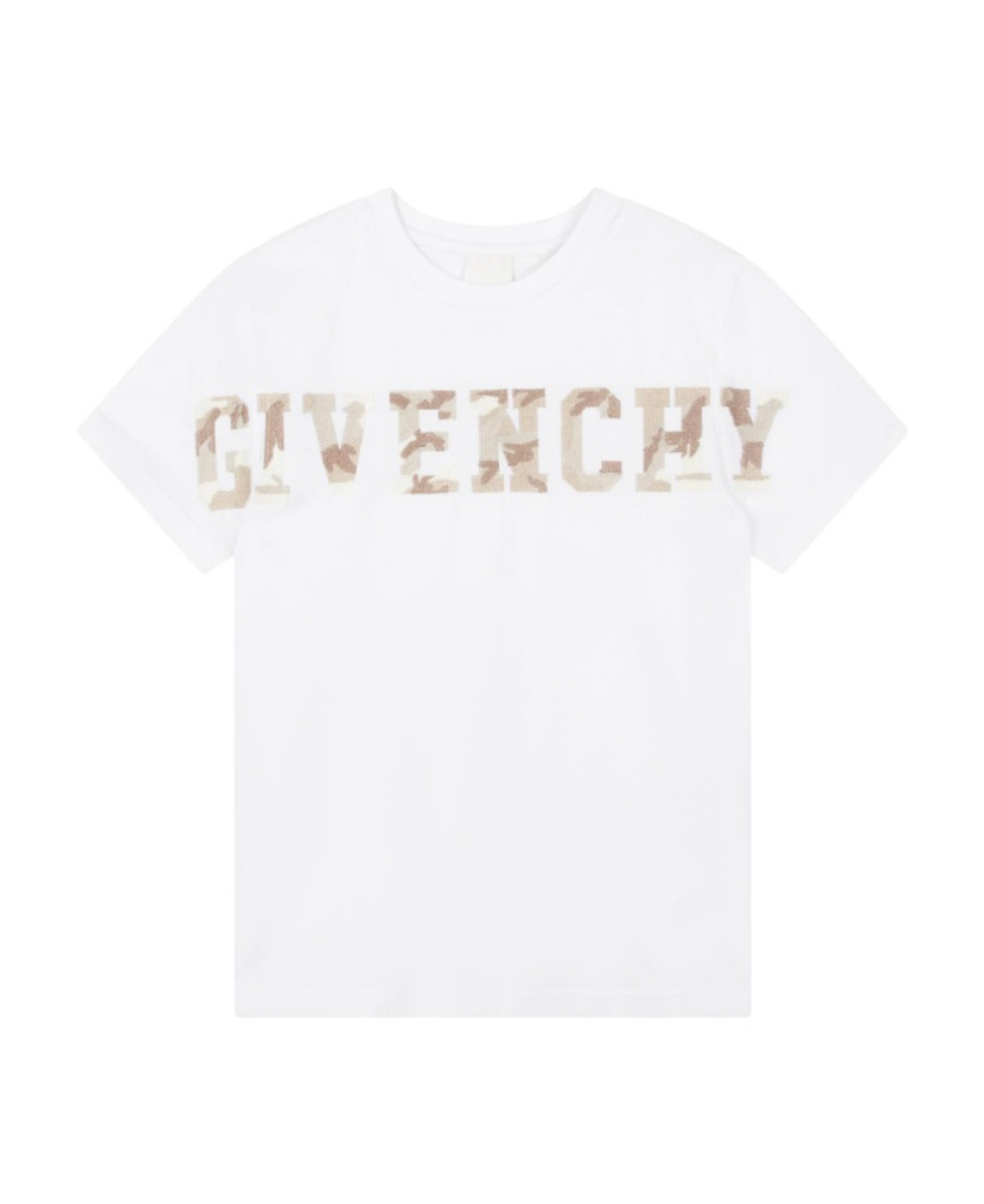 Givenchy Short-sleeved T-shirt With Round Neck In White