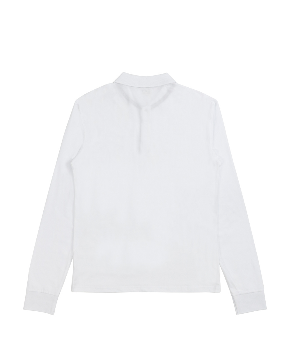 Ea7 Polo Shirt With Logo Pattern In White