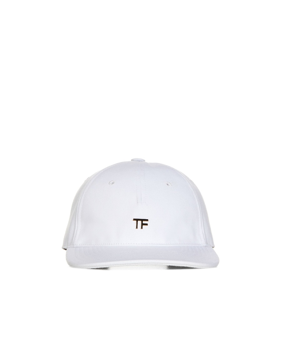 Tom Ford Embossed-logo Baseball Cap In White