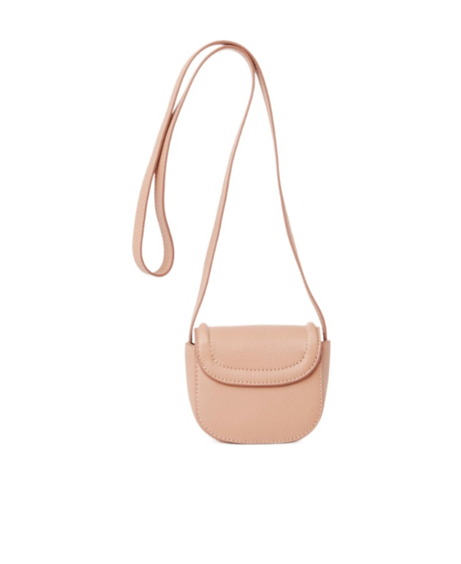 SEE BY CHLOÉ MINI MARA LEATHER SHOULDER BAG 