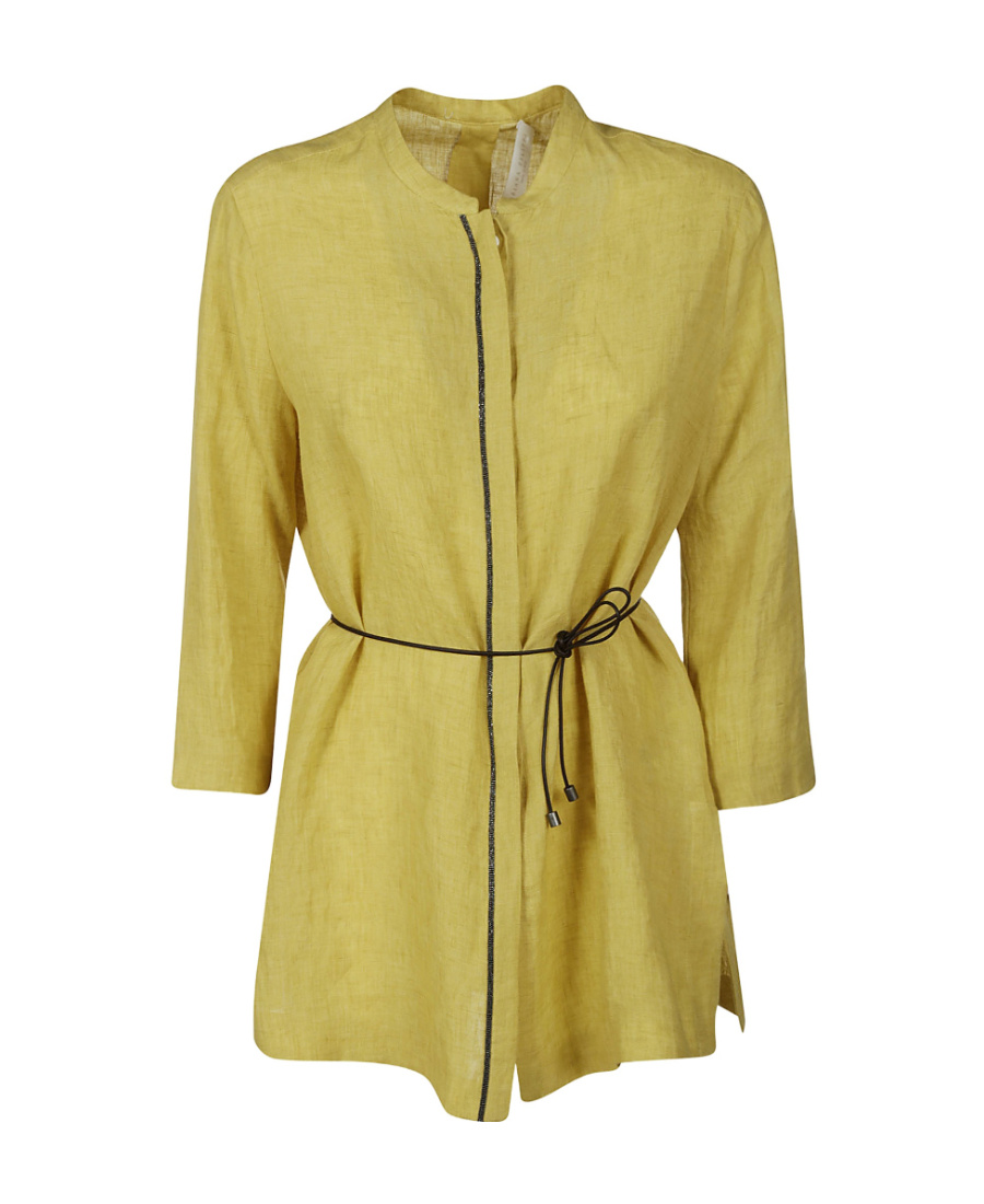 Fabiana Filippi Strap Shirt In Green