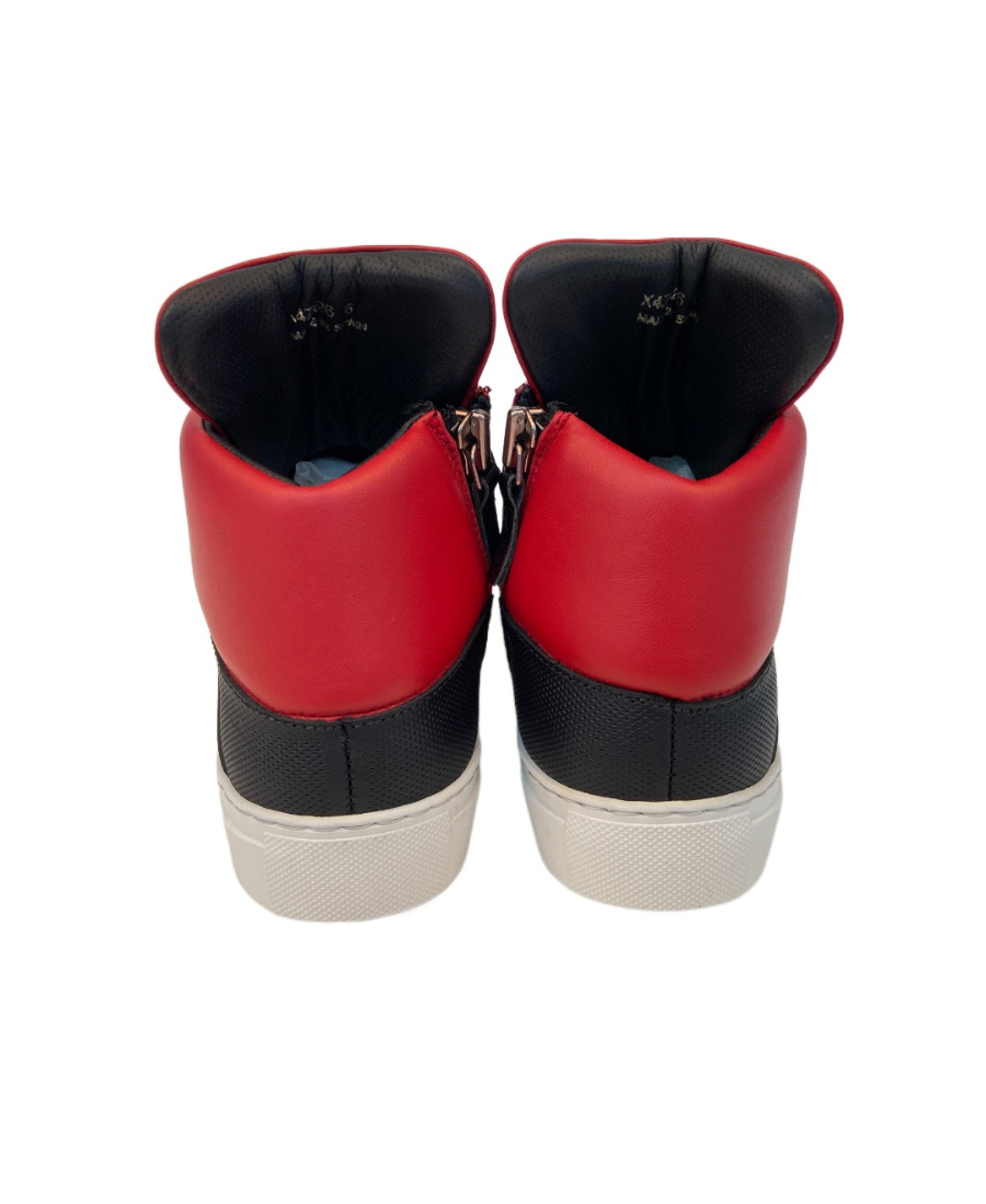 Emporio Armani Tie Casual Sports Shoes In Black