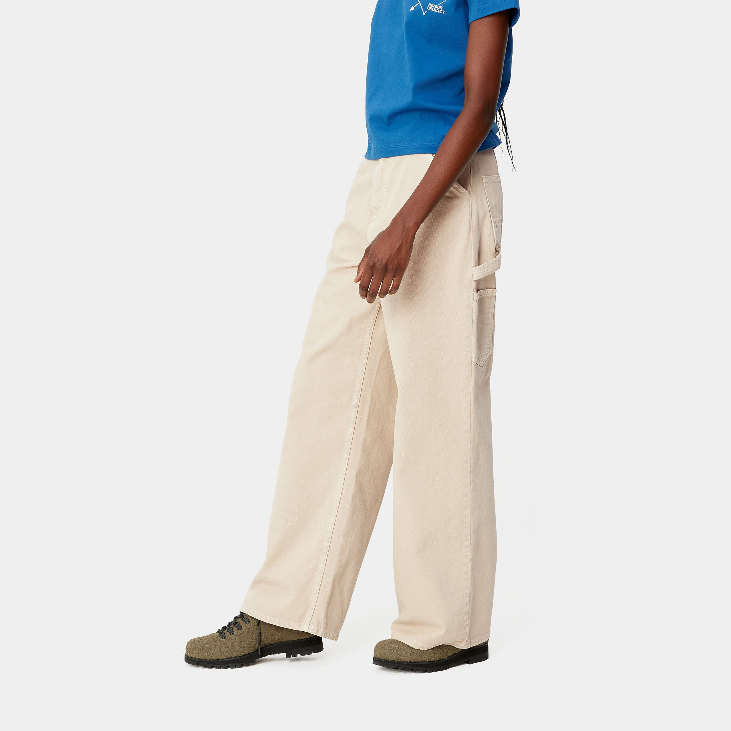 Carhartt Straight-leg Cotton Carpenter Jeans In Nude