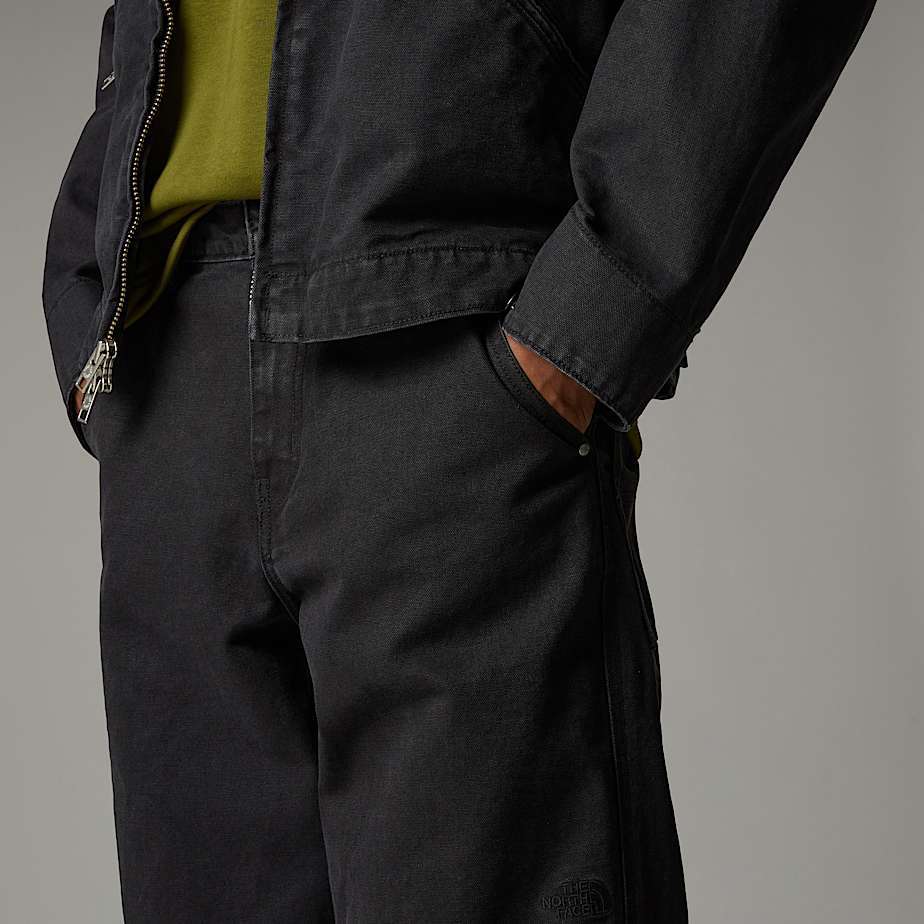 The North Face Mens Cedar Canvas Work Trousers In Black