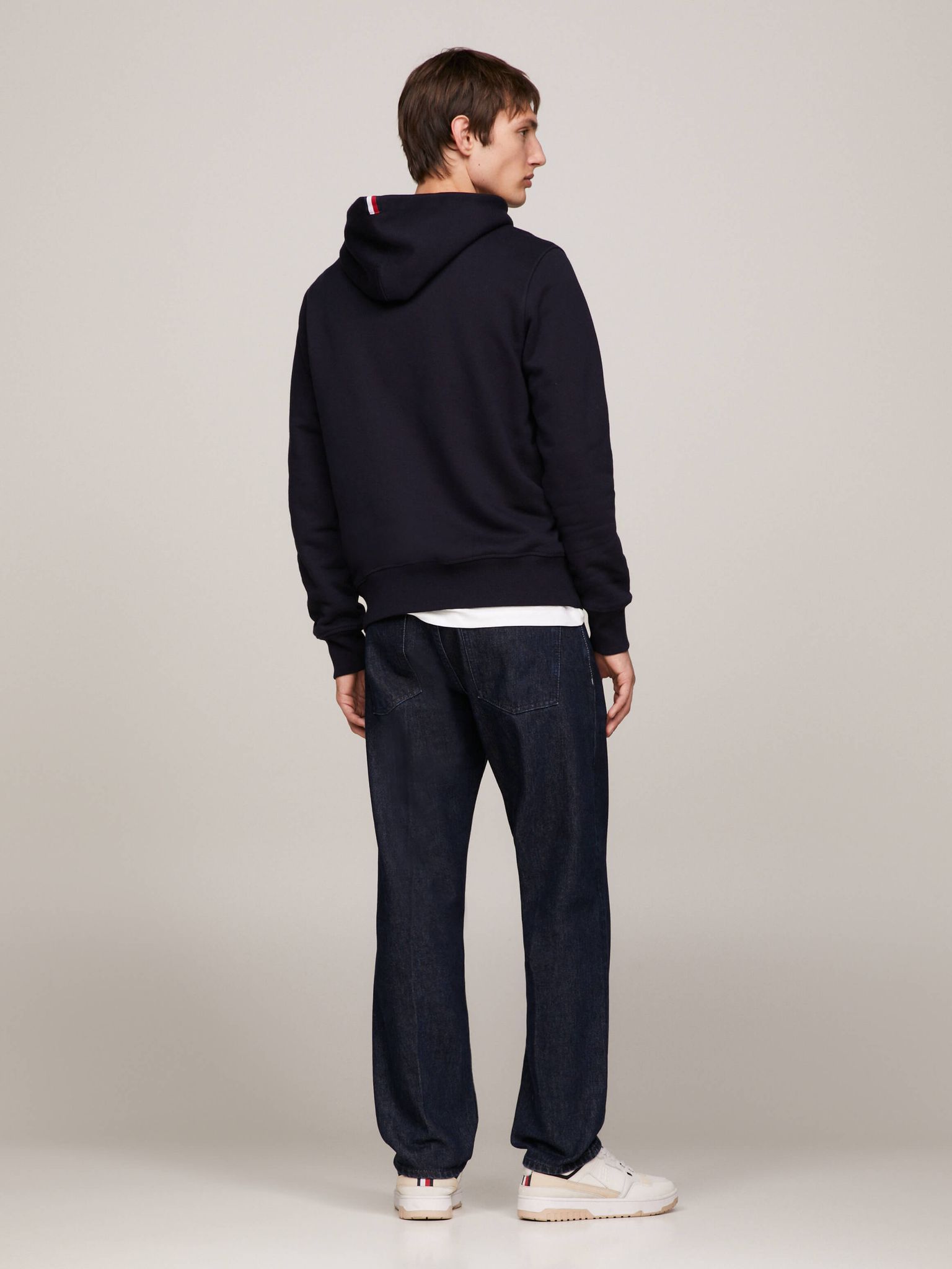 Tommy Hilfiger Long-sleeved Sweater In Black
