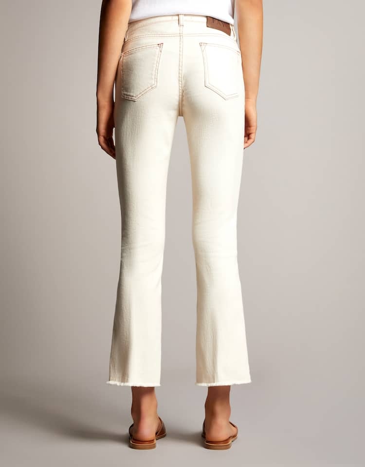 Fay 5 Pocket Pants In Nude