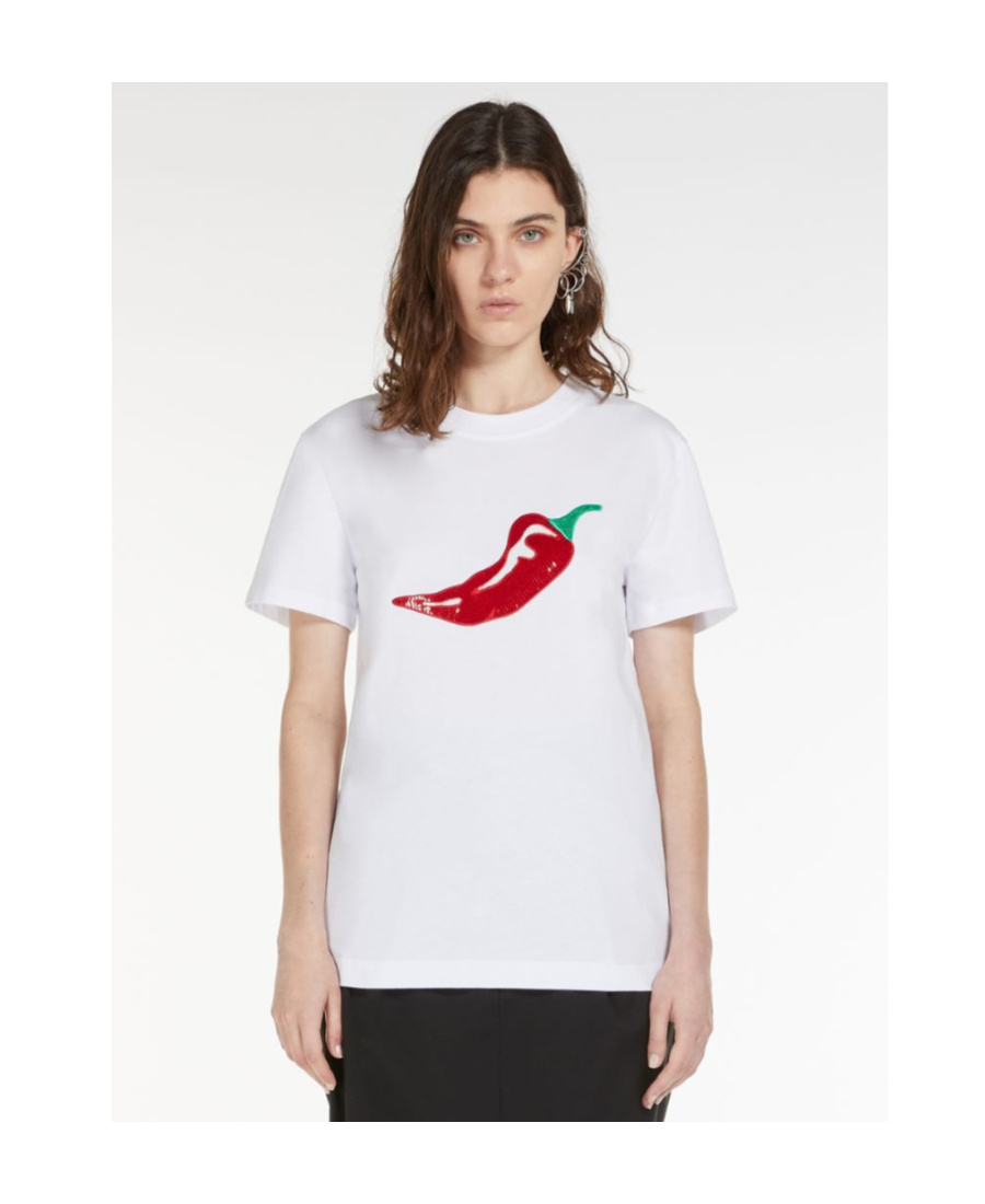 Sportmax Logo Short-sleeved T-shirt In Red