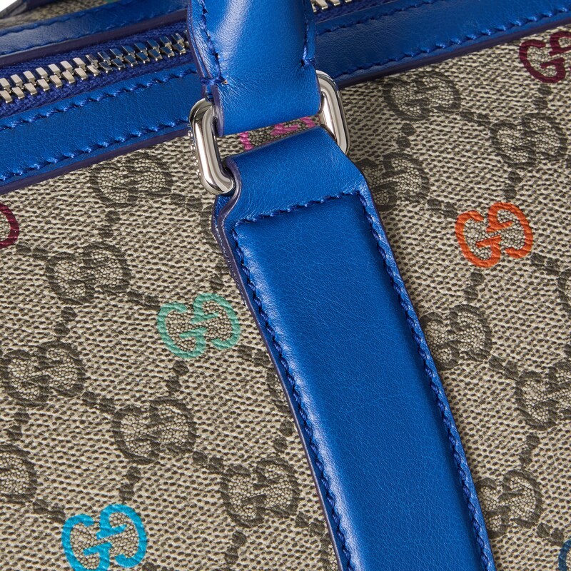 Gucci Gg Multicolor Medium Duffle Bag In Multi