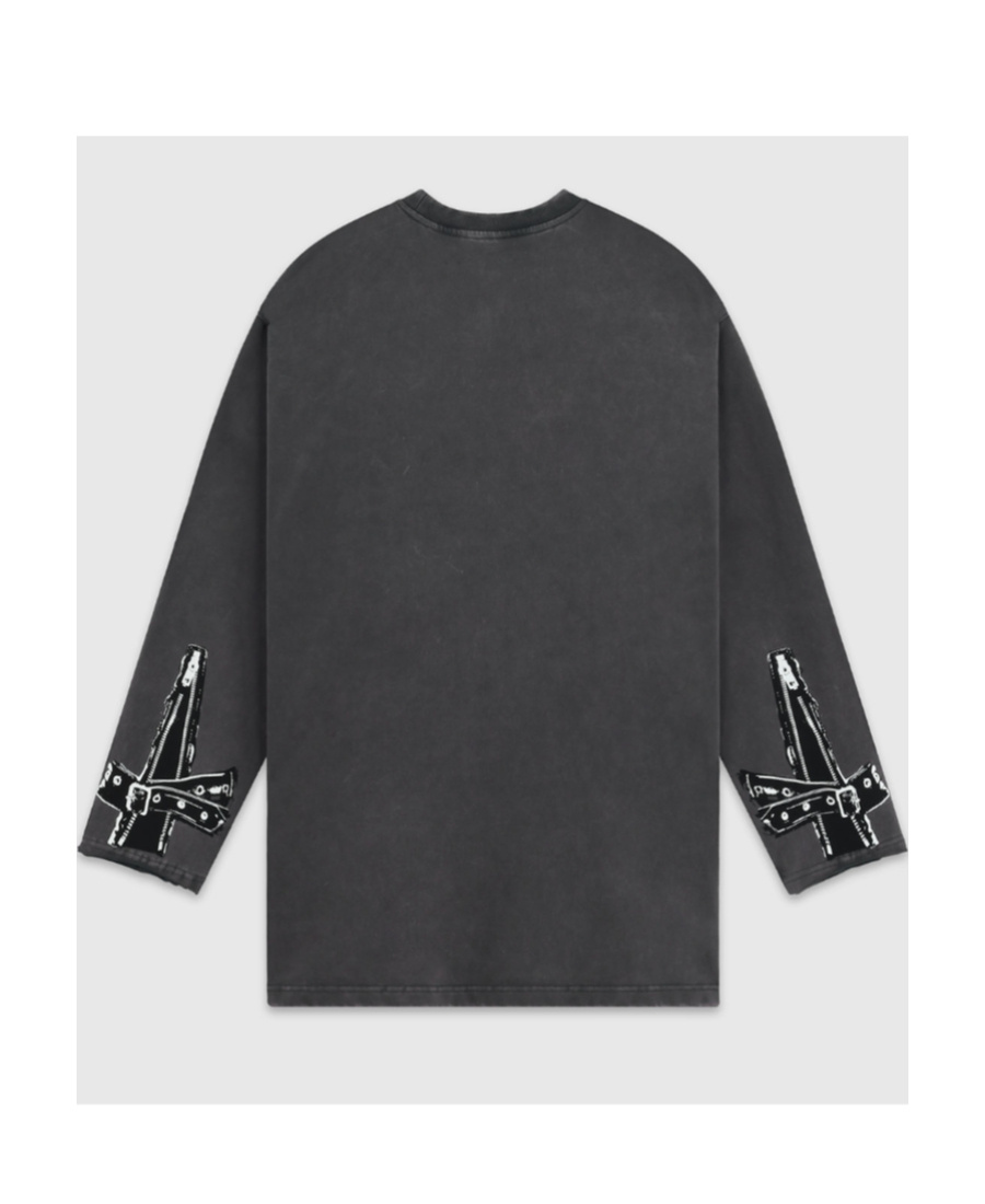 We11 Done Trompe L'oeil Dress In Black