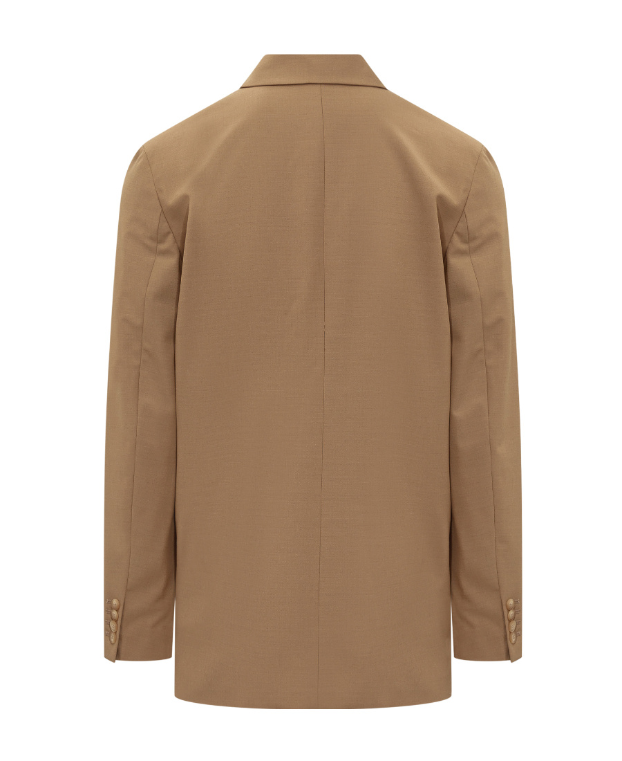 Nanushka Rox Modal-blend Blazer In Brown