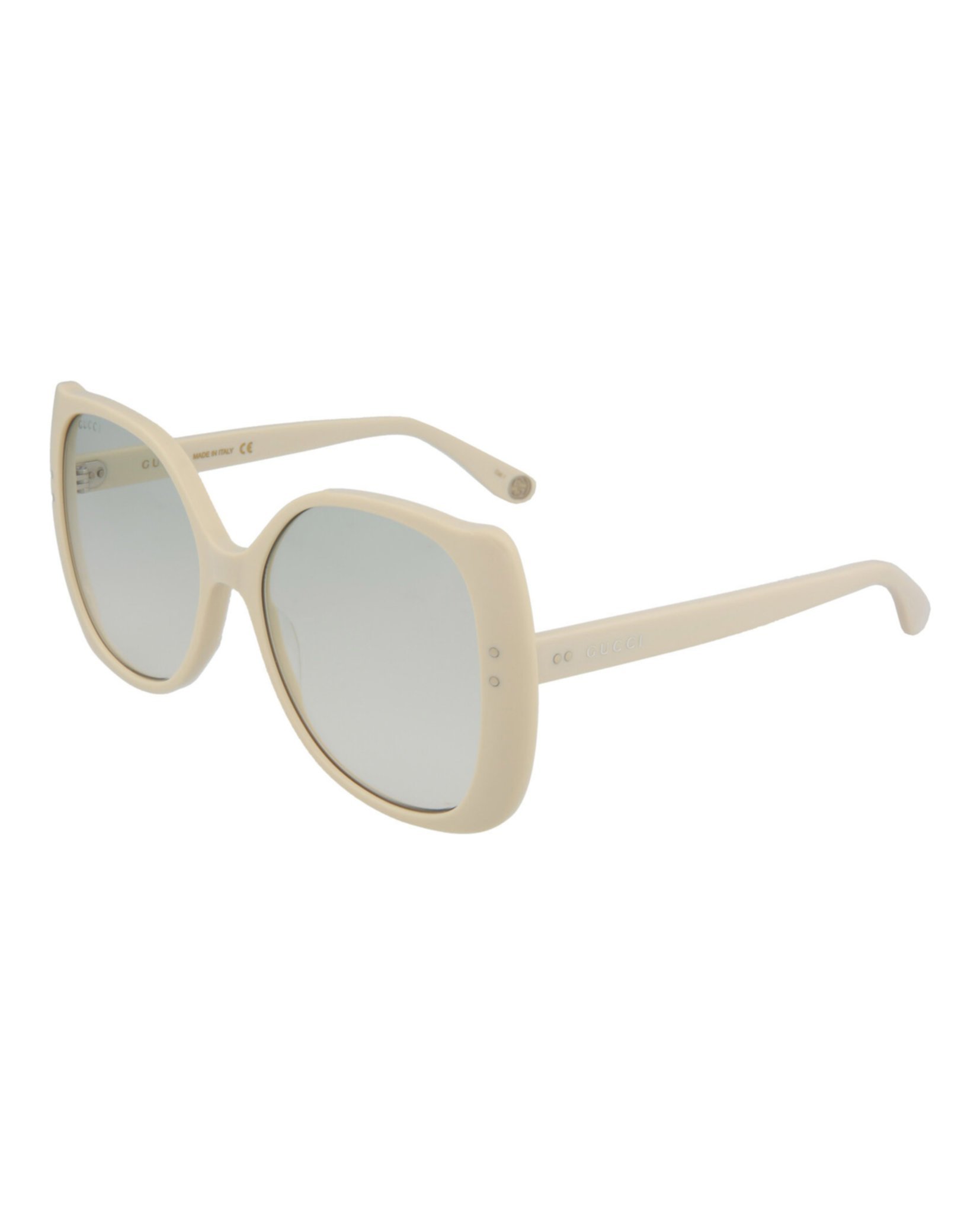 Gucci Logo Sunglasses In Gray