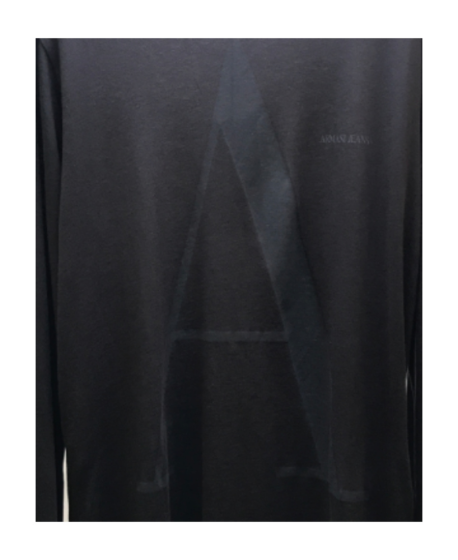 ARMANI JEANS LOGO LONG-SLEEVED T-SHIRT