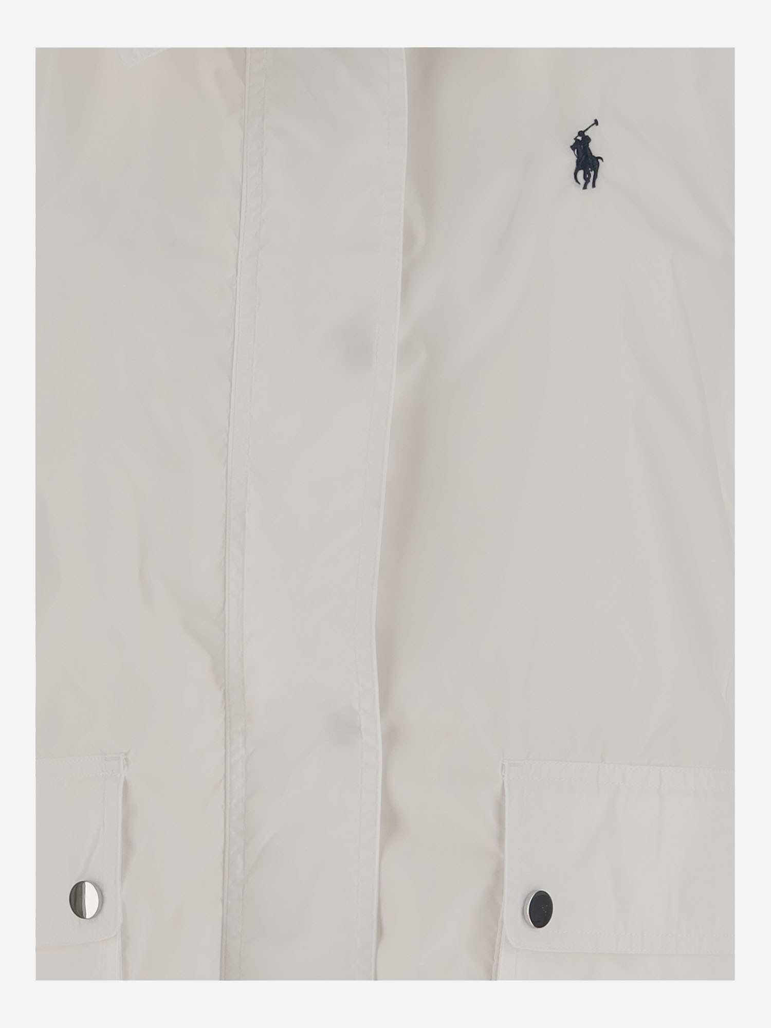 Shop Polo Ralph Lauren Waterproof Jacket In White