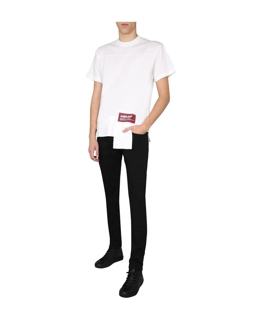 Ambush Logo Patch T-shirt In White