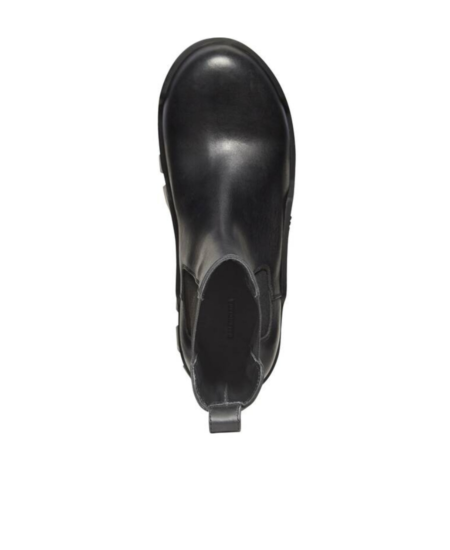 Balenciaga Bulldozer 40 Leather Chelsea Boots In Black