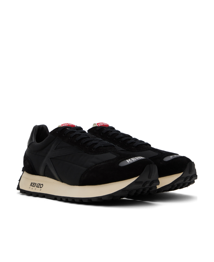 Kenzo Smile Run Trainers Men In Black