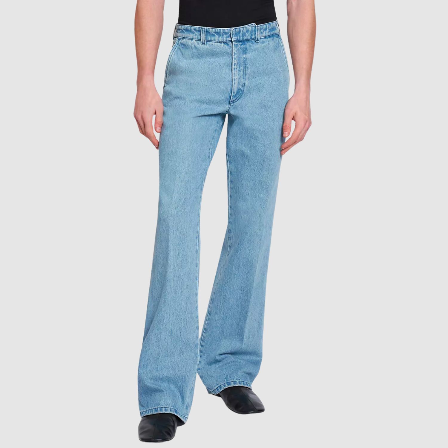 Dries Van Noten Multi-pocket Jeans In Blue