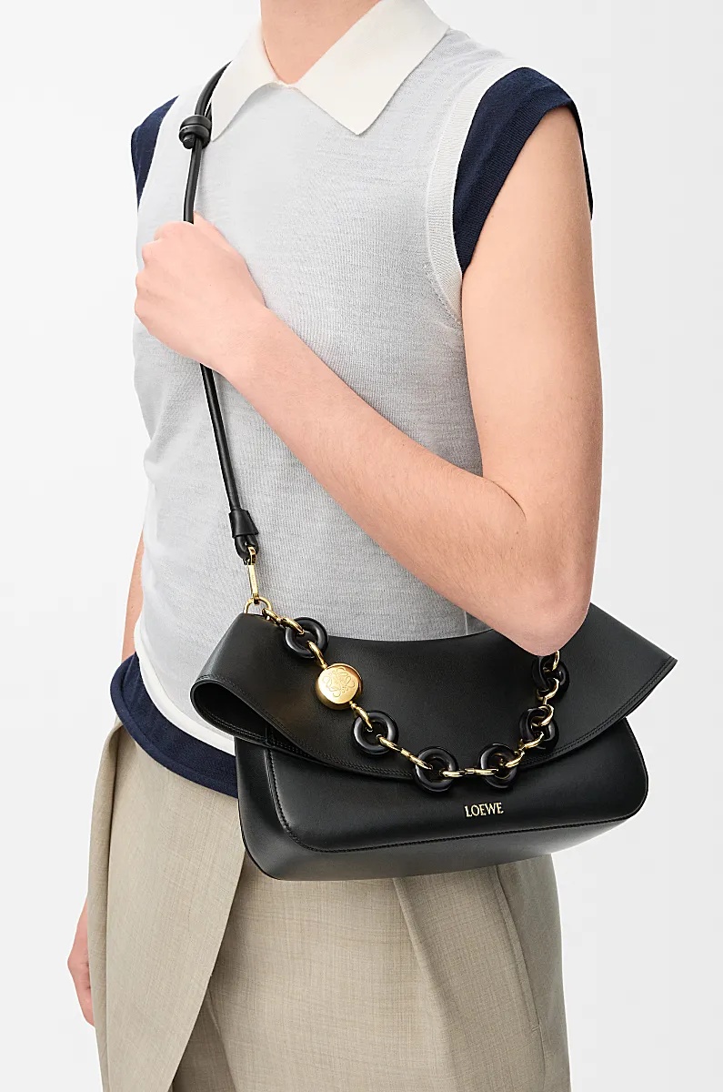 Loewe Mini Puzzle Leather Shoulder Bag