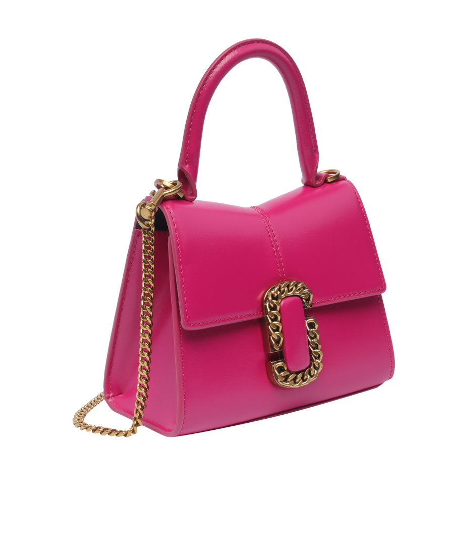 Marc Jacobs The St Marc Mini Top Handle Tote Bag In Pink