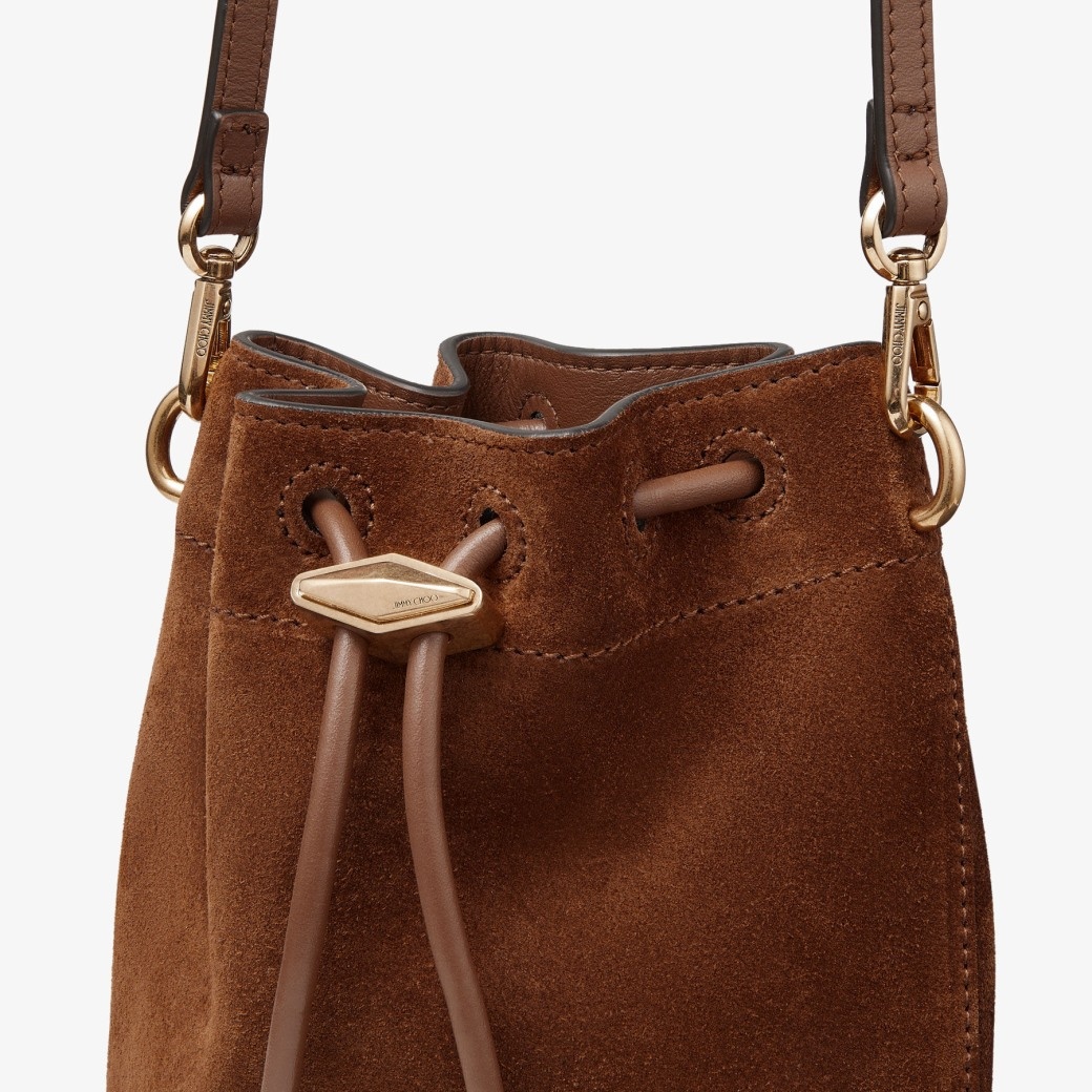 Jimmy Choo Mini Drawstring Shoulder Bag