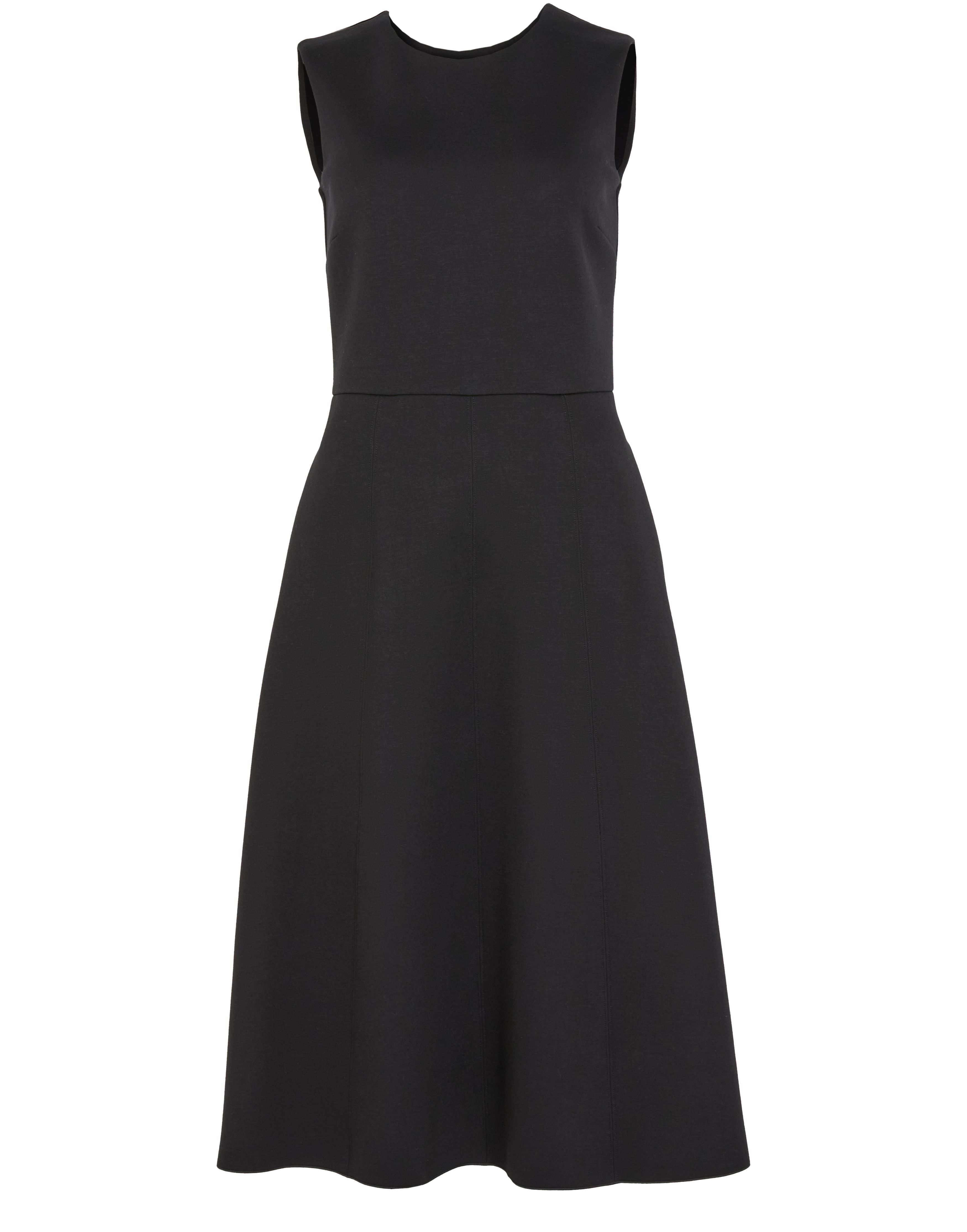 Max Mara Midi Dress In Black