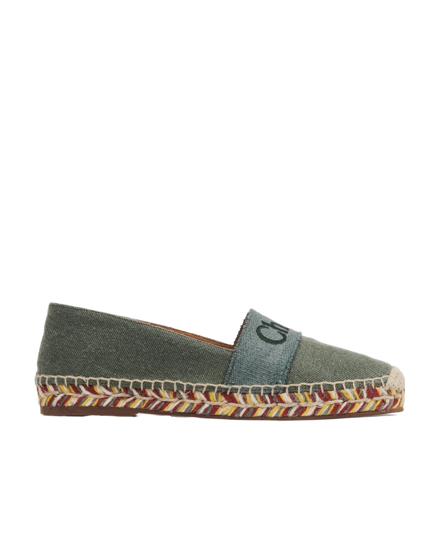 CHLOÉ PIIA STRAW SHOES