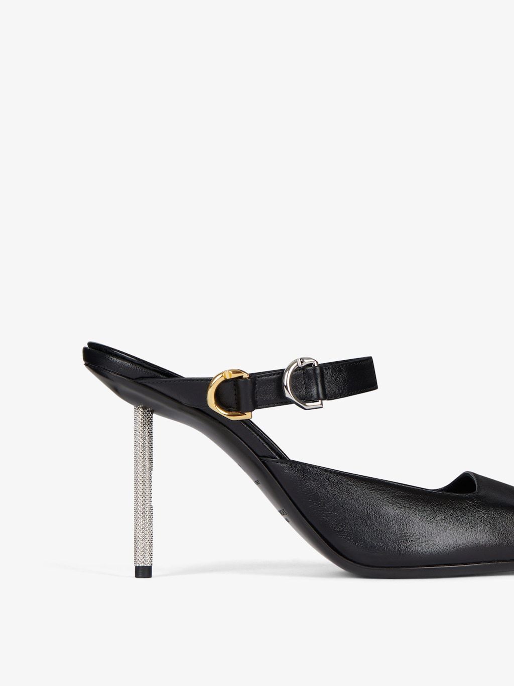 GIVENCHY VOYOU SLINGBACKS IN LEATHER