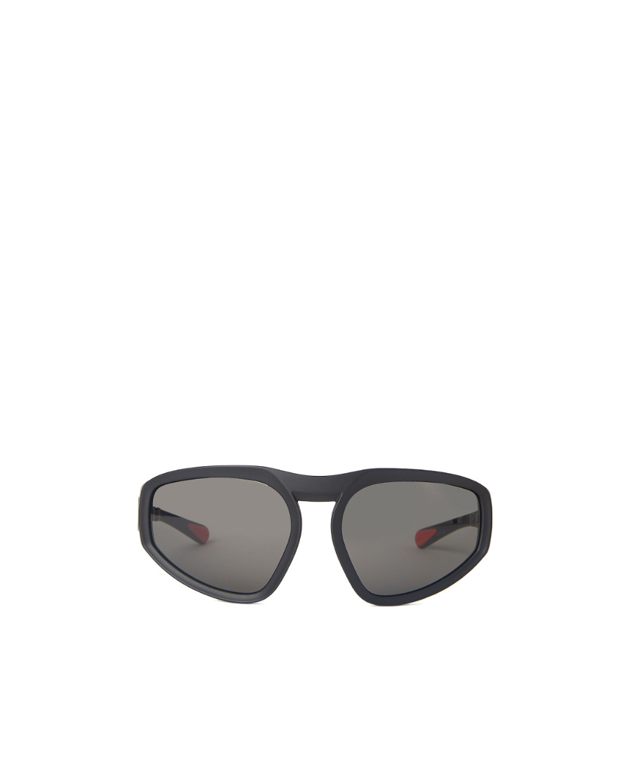 MONCLER MONCLER EYEWEAR PENTAGRA GEOMETRIC SUNGLASSES