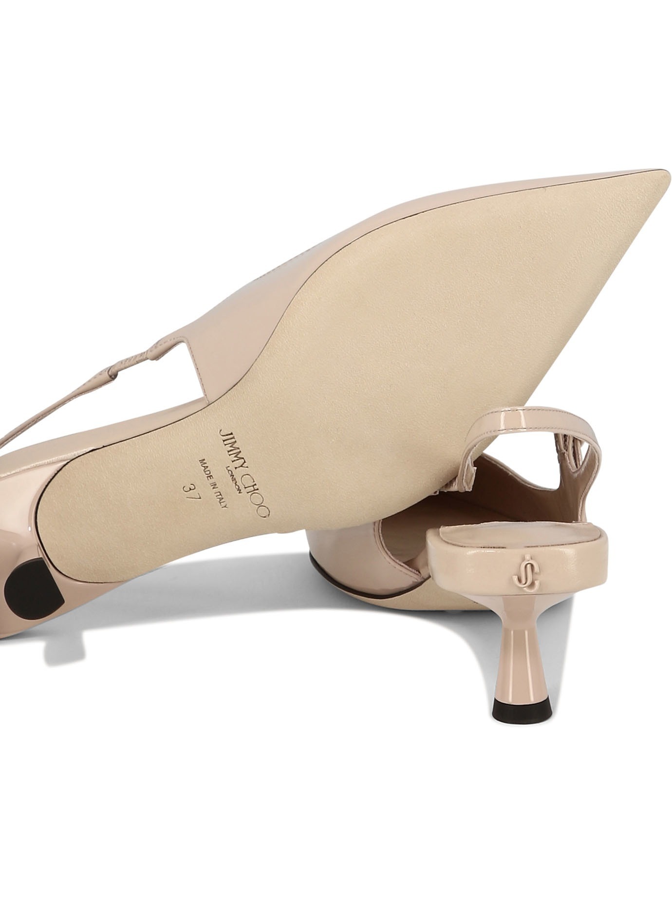 Jimmy Choo Didi 45 Pointed Pumps In Patent Leather In Pink