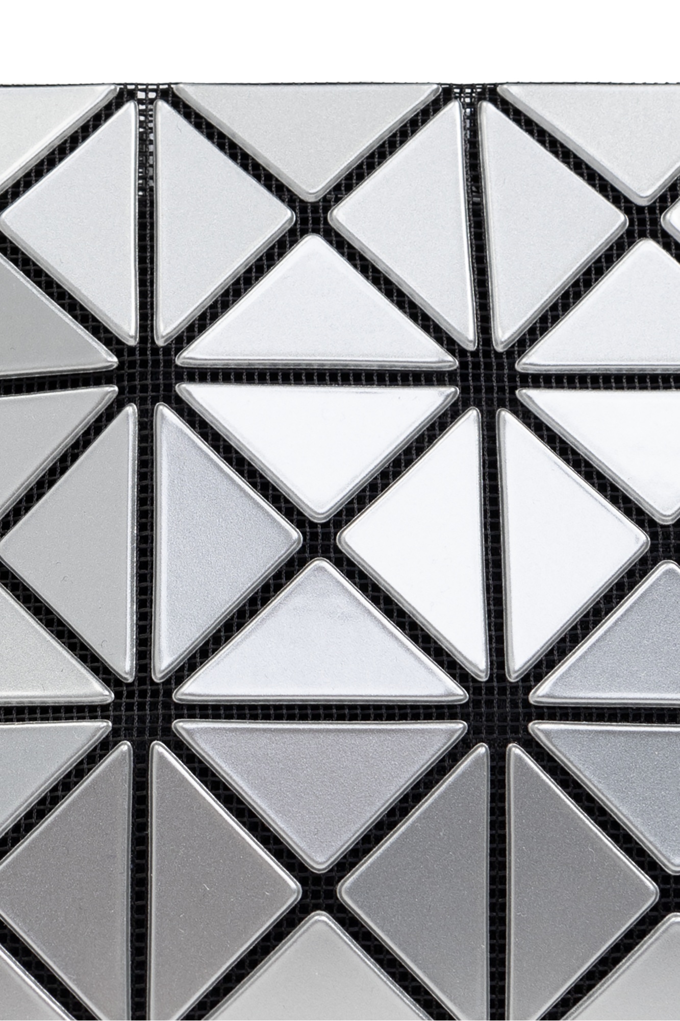 Bao Bao Issey Miyake Prism Zipped Clutch In Gray