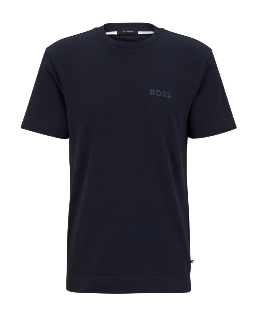 Hugo Boss Boss Thompson Solid T-shirt In Black