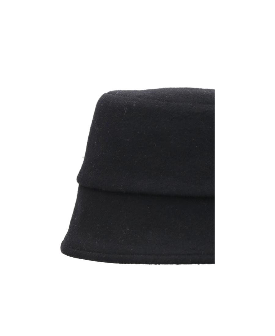 Lanvin Wide-brimmed Dome Hat In Black