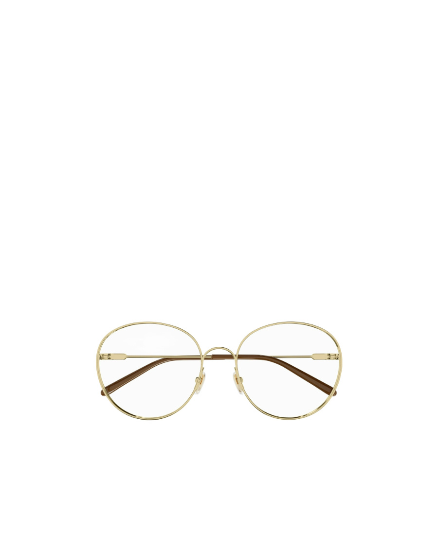 Chloé Geometric Frame Flat Mirror In Brown