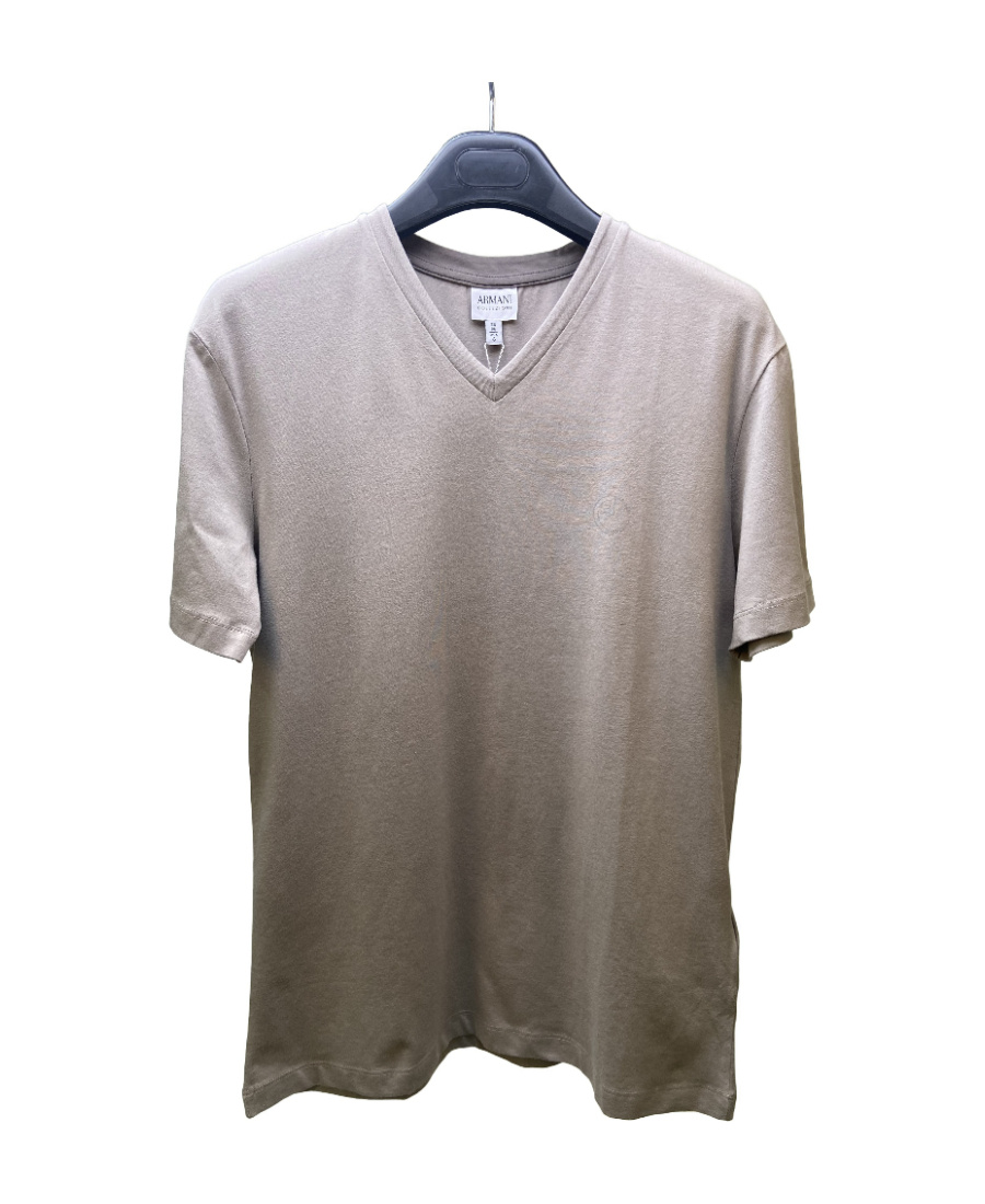 ARMANI COLLEZIONI LOGOV COLLAR T-SHIRT