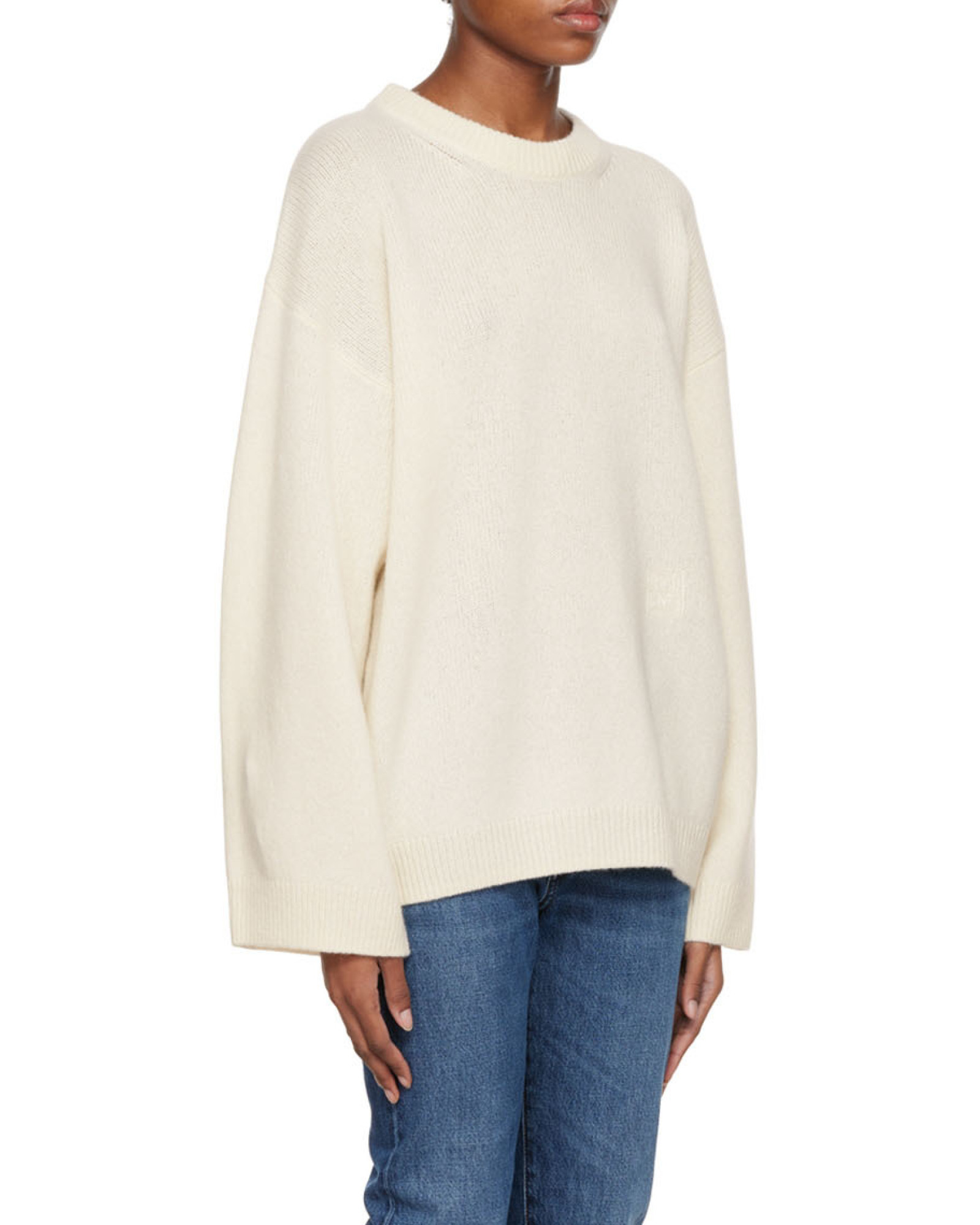 TOTÊME CREW-NECK LONG-SLEEVED JUMPER