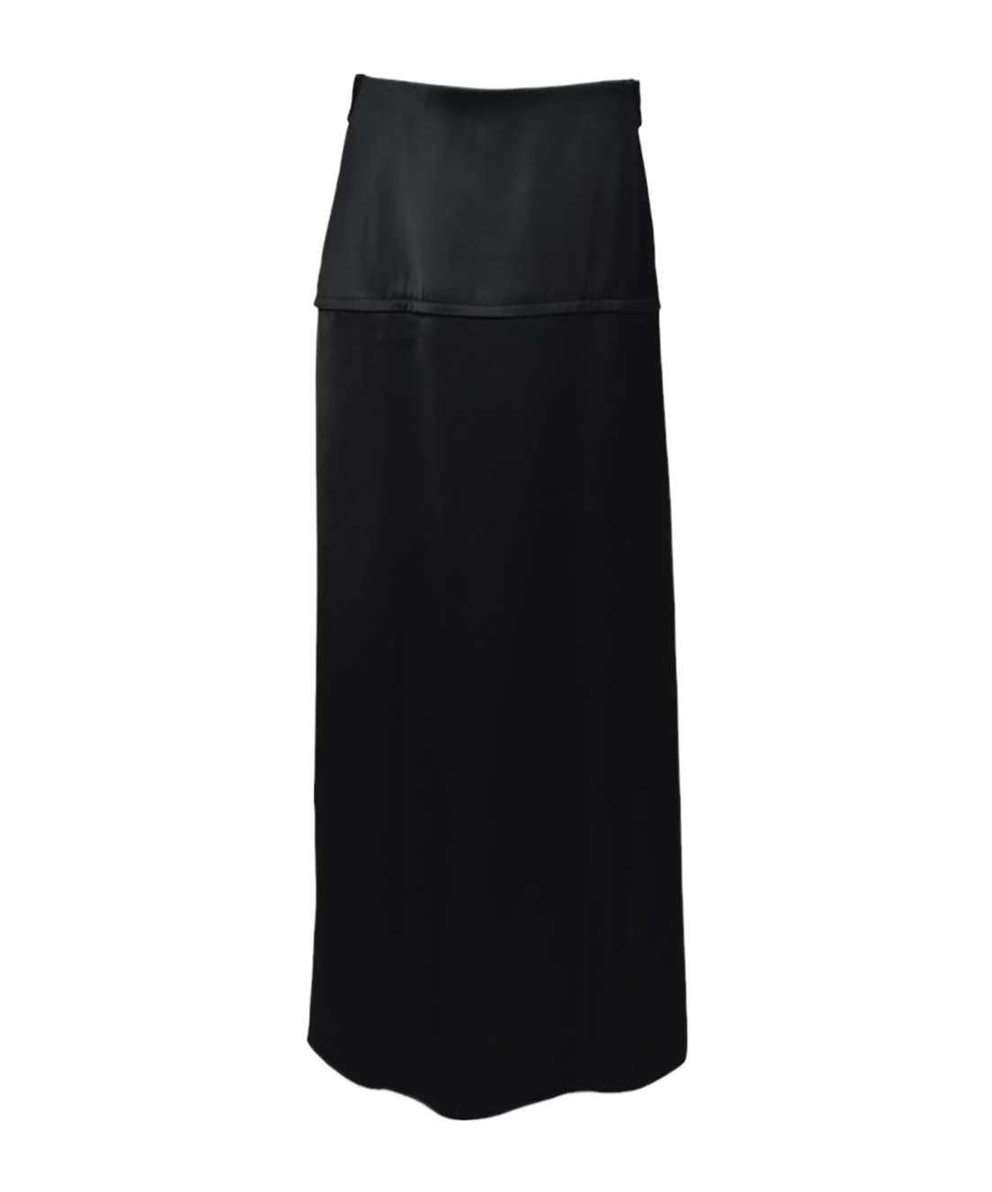 Jil Sander Floor-length Straight Skirt In Black