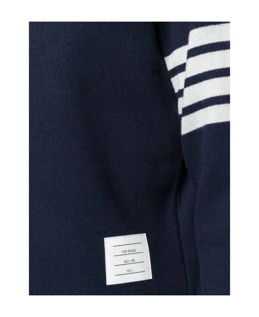 Thom Browne Engineered 4-bar Cotton Sweatshirt