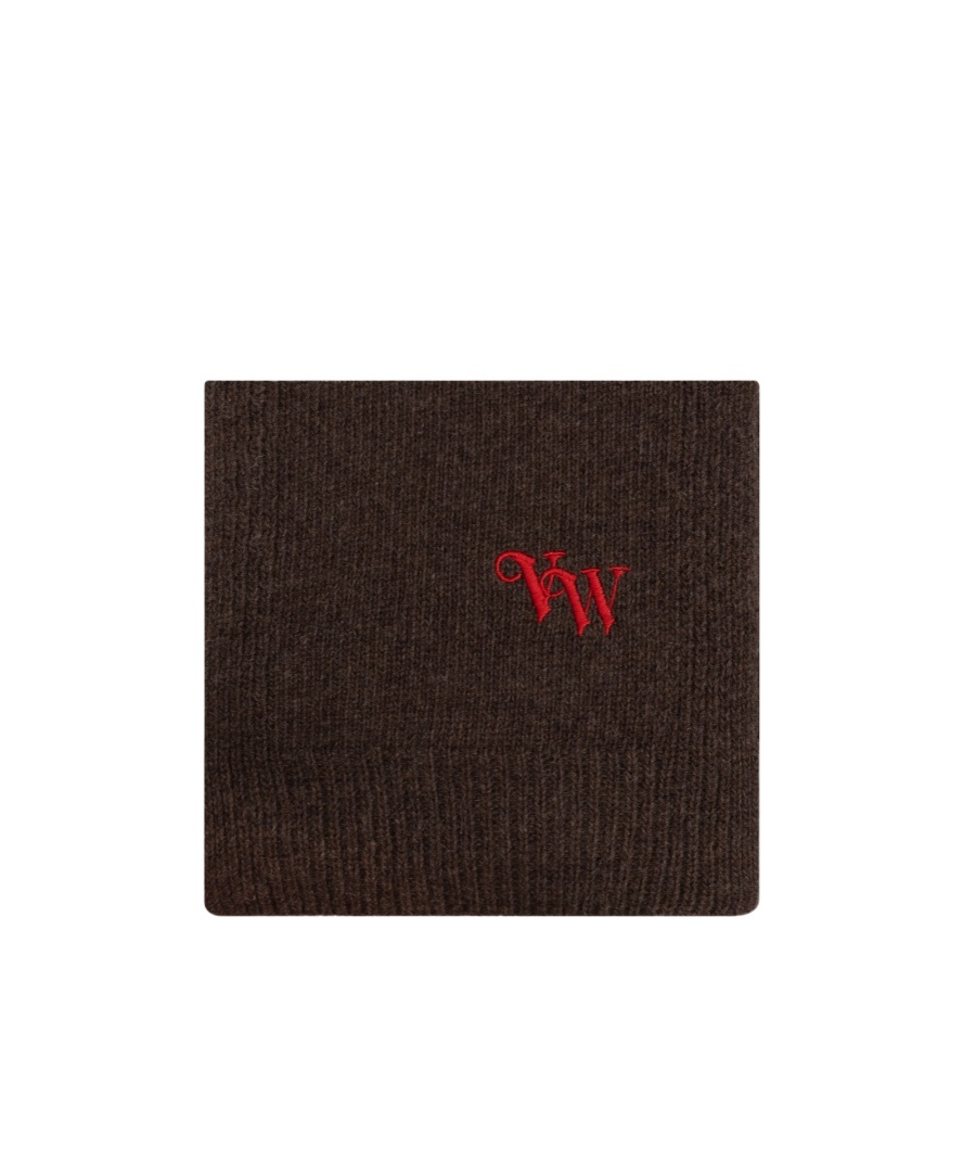 Vivienne Westwood Logo Scarf In Black