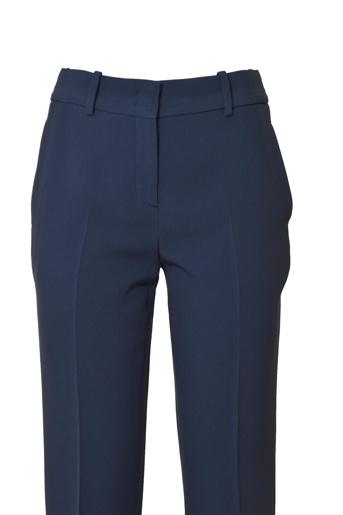 Ermanno Scervino Cropped Tailored Trousers In Black