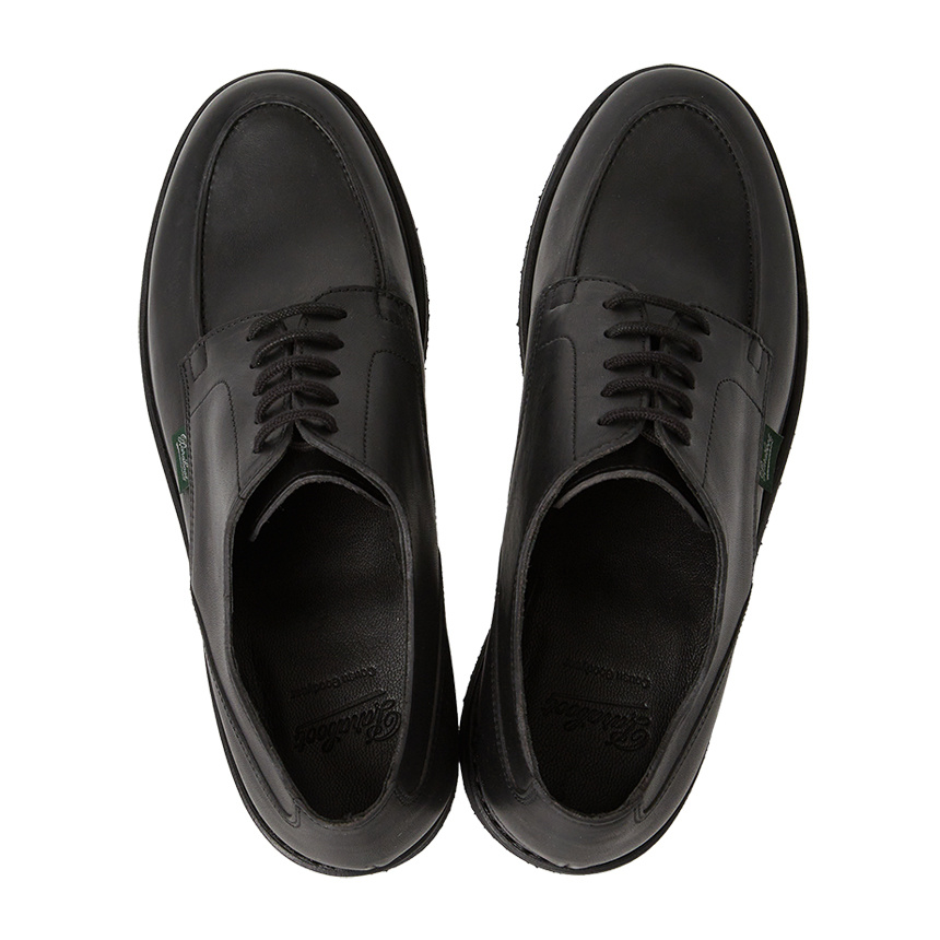 Paraboot Logo Casual Shoes In Black