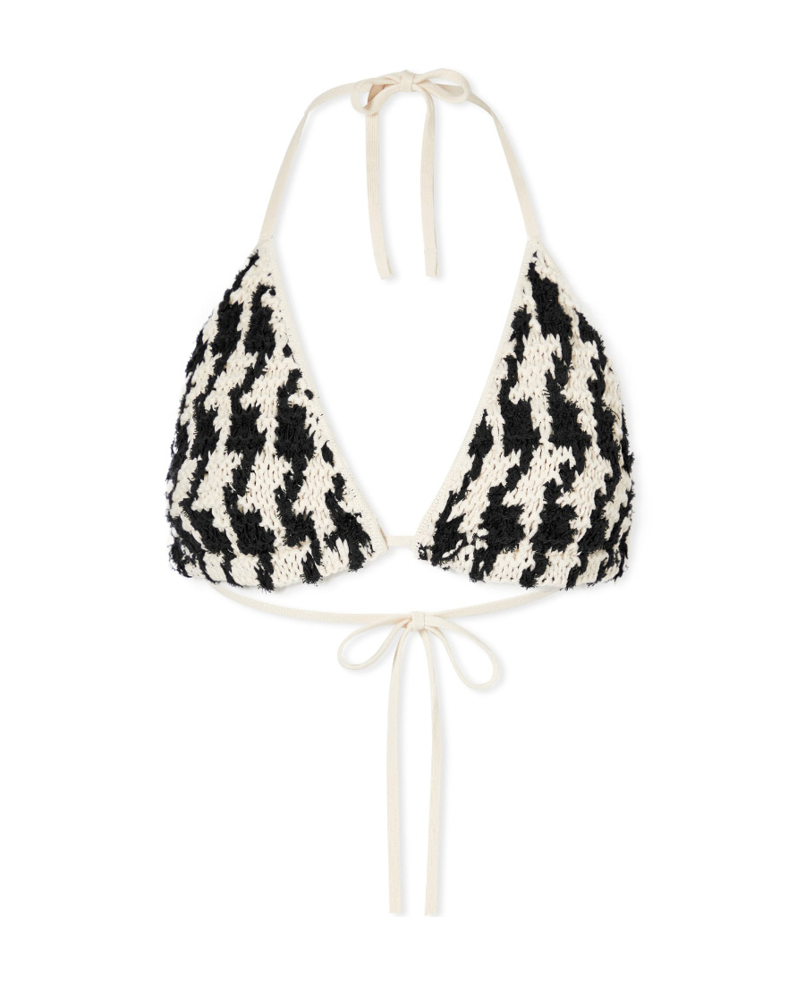 Anine Bing Thin Shoulder Strap Underwear In White