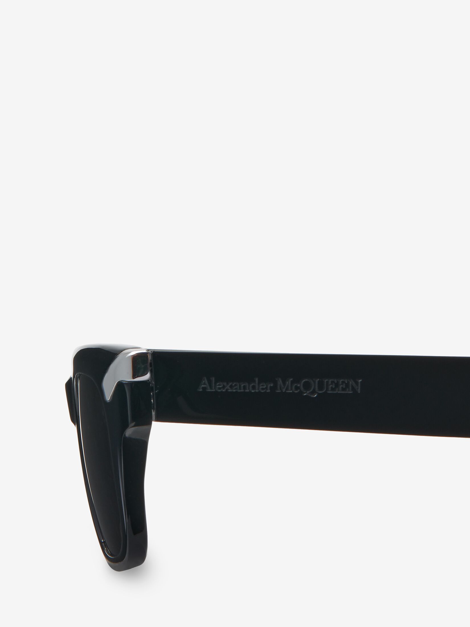 Alexander Mcqueen Eyewear Square Frame Sunglasses In Gray