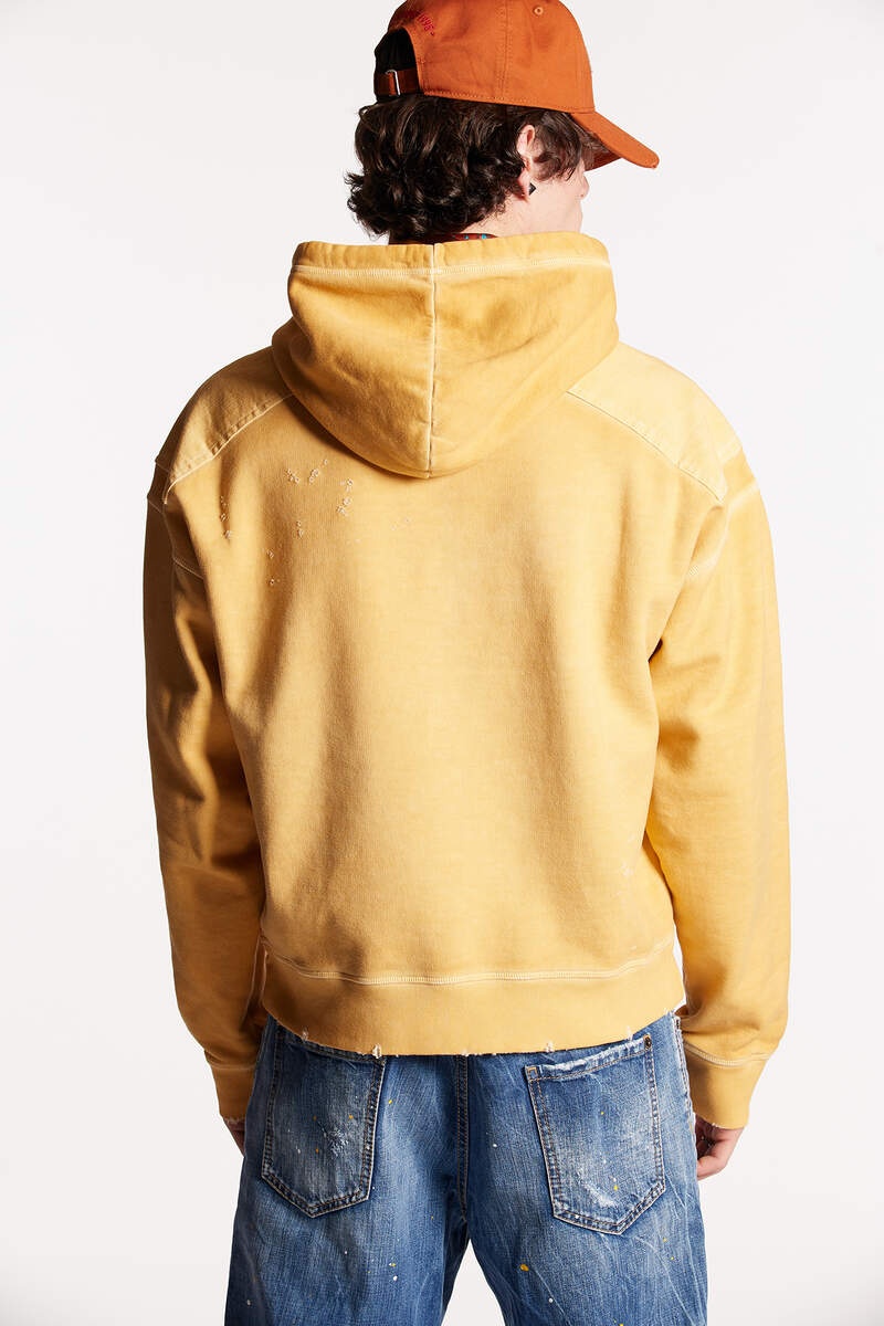 Dsquared2 Dsquared Mustard Cotton Sweatshirt In Yellow