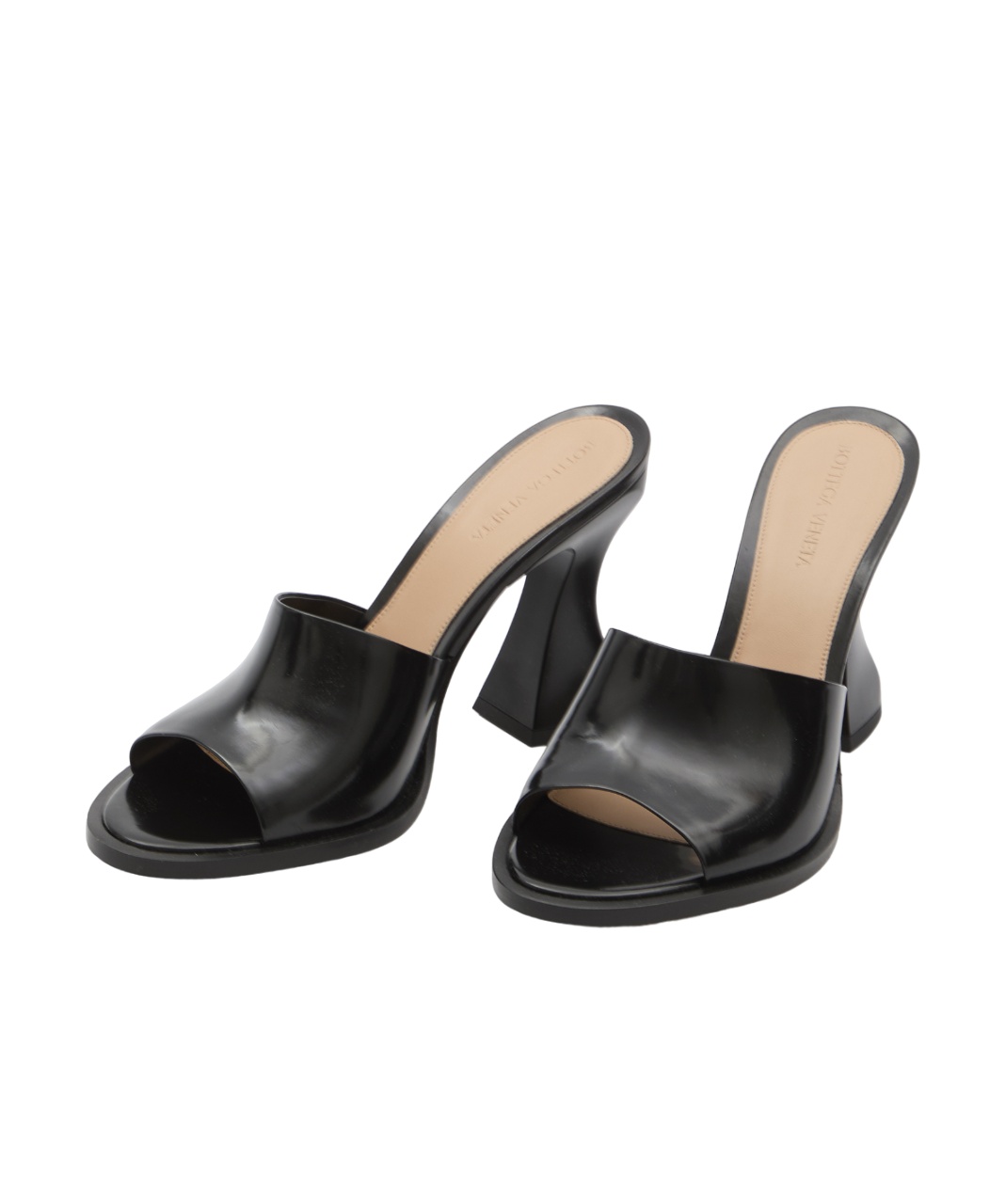 Shop Bottega Veneta Cha-cha Mule In Black