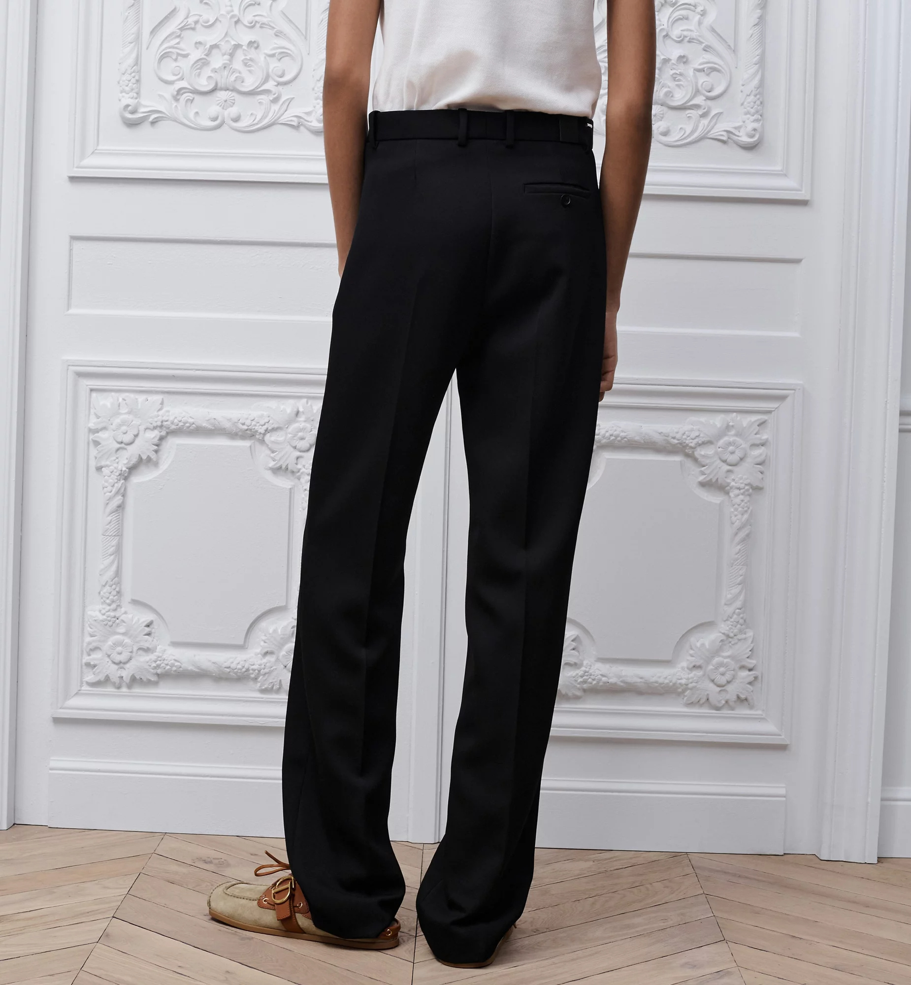 Dior Regular-fit Pants In Black