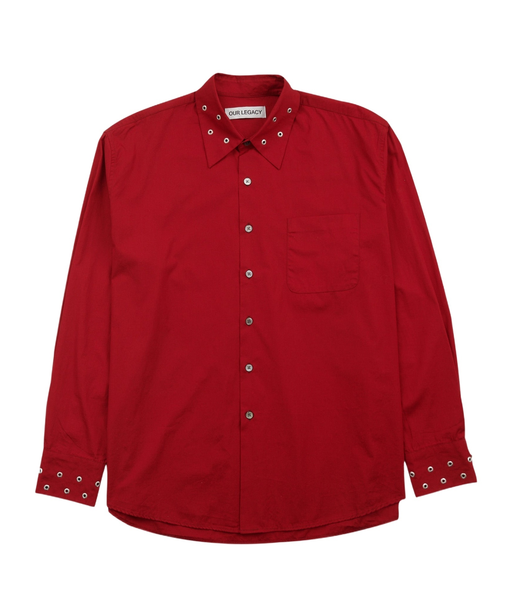 Our Legacy Long-sleeve Shirt In Red