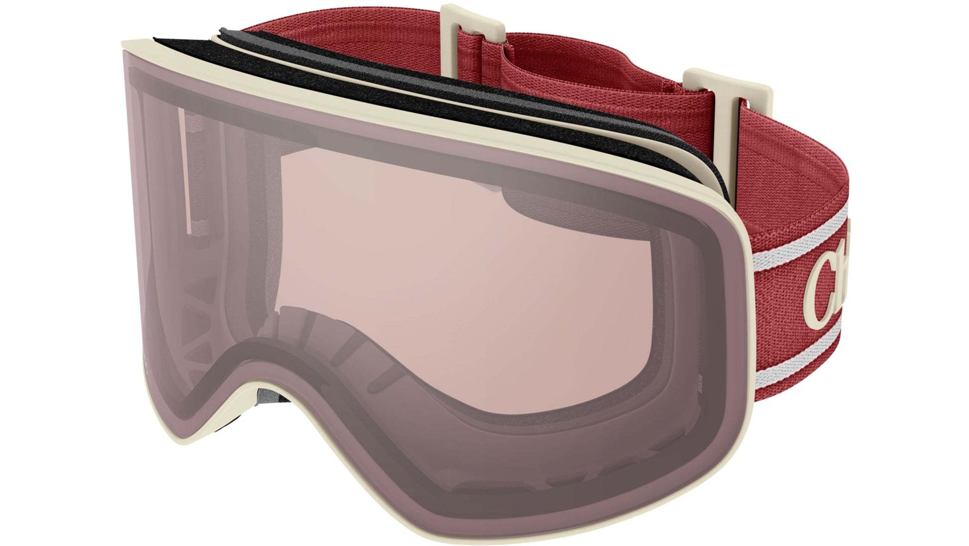 Chloé Eyewear Elasticated-band Ski Sunglasses In Gray